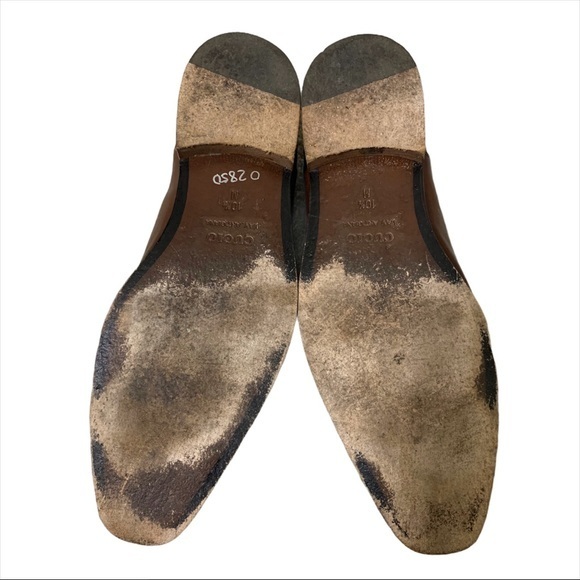 DE LA RENTIS Oxfords Brown Italian Artisan Made - Picture 9 of 12